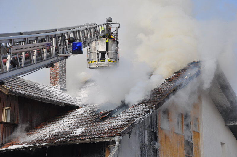 Wohnhausbrand in Eggenfelden: Die Bilder