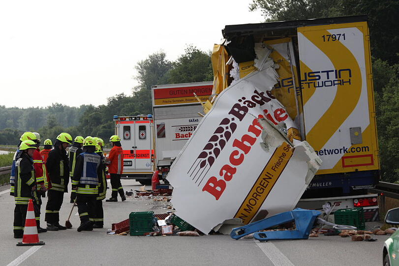 Die Bilder vom Unfallsort
