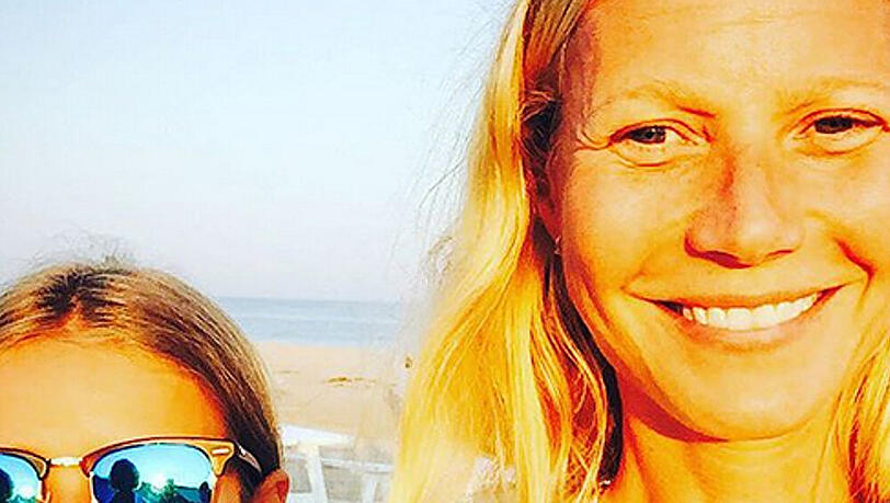 Zwei natürliche Schönheiten: Gwyneth Paltrow mit ihrer Tochter Zwei natürliche Schönheiten: Gwyneth Paltrow mit ihrer Tochter