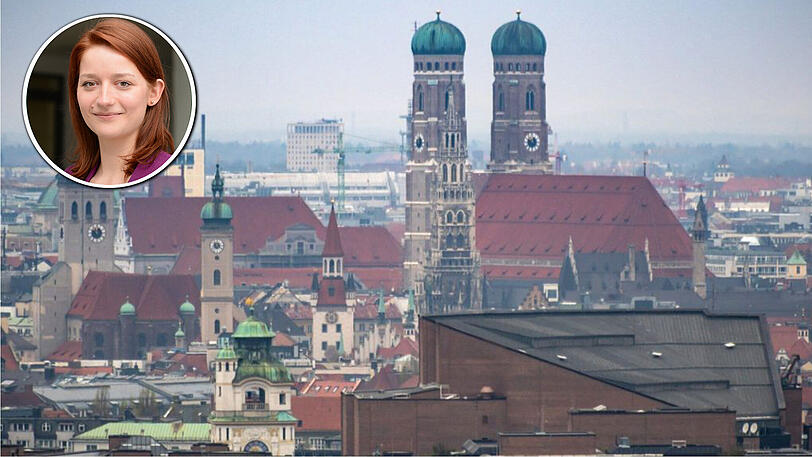 Blick über München: Mit Verdopplung der München-Zulage und einem gratis MVV-Ticket soll die Stadt als Arbeitgeberin attraktiver gemacht werden.