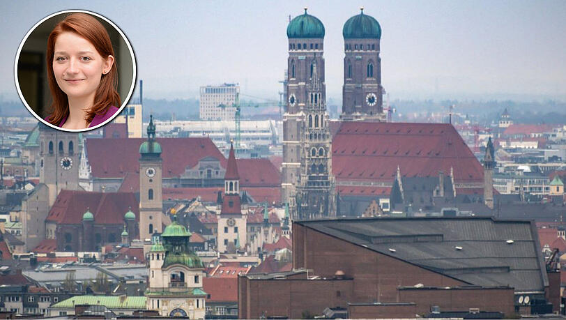 Blick über München: Mit Verdopplung der München-Zulage und einem gratis MVV-Ticket soll die Stadt als Arbeitgeberin attraktiver gemacht werden. Blick über München: Mit Verdopplung der München-Zulage und einem gratis MVV-Ticket soll die Stadt als Arbeitgeberin attraktiver gemacht werden.