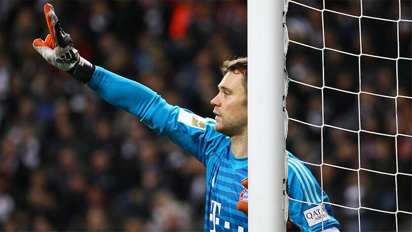 MANUEL NEUER, NOTE 3: Tolle Fußabwehr gegen da Costa (8.). Hatte dann Glück, dass Jovics Schuss knapp vorbeikullerte (11.). Insgesamt sicher, bei Pässen aber nicht ohne Fehler. Schloss mit seinem 235. Bundesliga-Sieg zu Franz Beckenbauer auf.