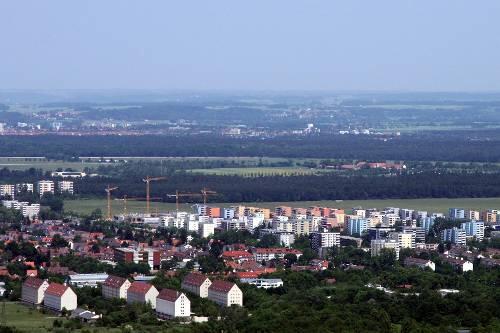 Hier im Münchner Norden auf dem Gelände der ehemaligen Kronprinz-Rupprecht-Kaserne entseht das neue Gymnasium.