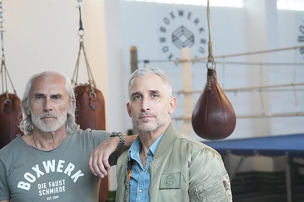 Nater und Sohn (v.l.): Dieter Trachte und Boxwerk-Boss Nick Tracht. Nater und Sohn (v.l.): Dieter Trachte und Boxwerk-Boss Nick Tracht.
