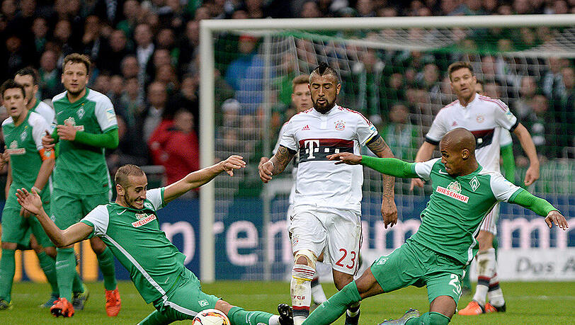 Kann Werder Bremen dem FC Bayern ein Bein stellen? - Die Bilanz spricht dagegen. Kann Werder Bremen dem FC Bayern ein Bein stellen? - Die Bilanz spricht dagegen.