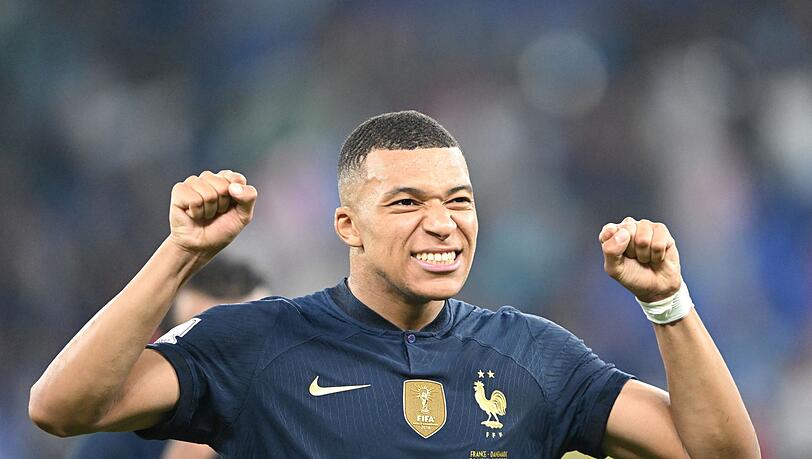 Bei der WM gefragt und gefeiert: Kylian Mbappé, einer der Spiele entscheiden kann.