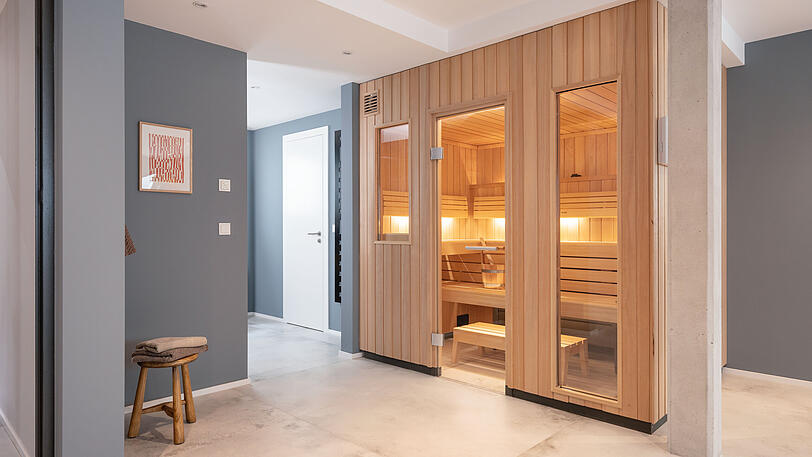 Das Traumhaus hat einen eigenen Spa-Bereich. Das Traumhaus hat einen eigenen Spa-Bereich.