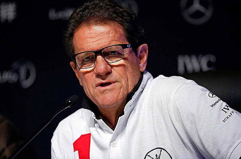 Auf einer eigens eingerichteten Internetseite ("Fabio go home") hatten frustrierte russische Fans zuletzt seinen Abgang gefordert: Fabio Capello.