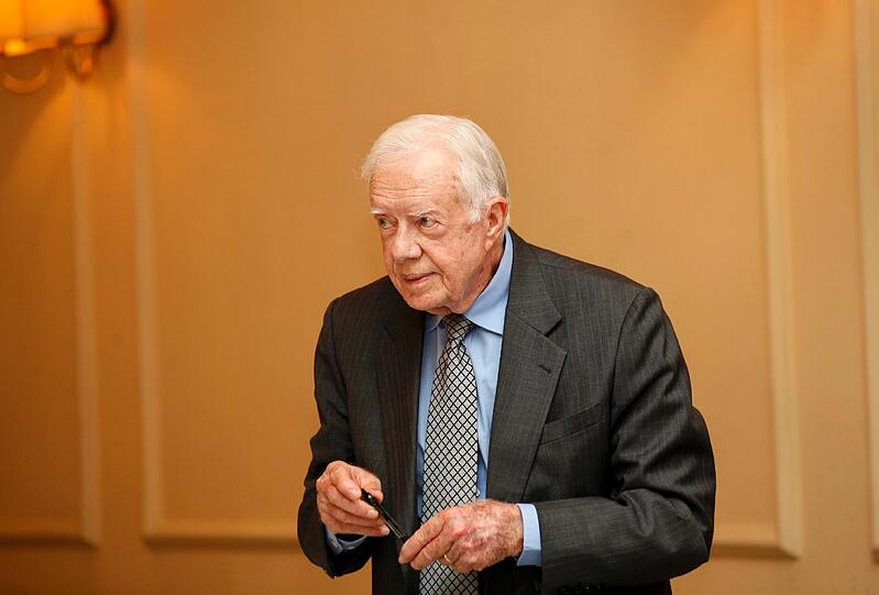 Der ehemalige US-Präsident Jimmy Carter ist schwer krank.