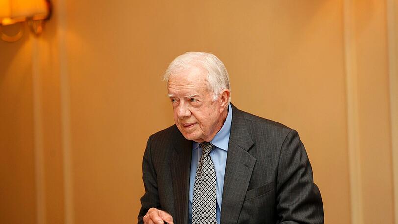 Der ehemalige US-Präsident Jimmy Carter ist schwer krank. Der ehemalige US-Präsident Jimmy Carter ist schwer krank.
