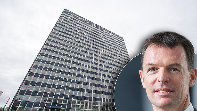 Der ehemalige Siemens-Turm in Sendling. Rechts: Immobilienmakler und Ex-Rennfahrer Hubert Haupt will hier bis 2018 Wohnungen schaffen. Der ehemalige Siemens-Turm in Sendling. Rechts: Immobilienmakler und Ex-Rennfahrer Hubert Haupt will hier bis 2018 Wohnungen schaffen.