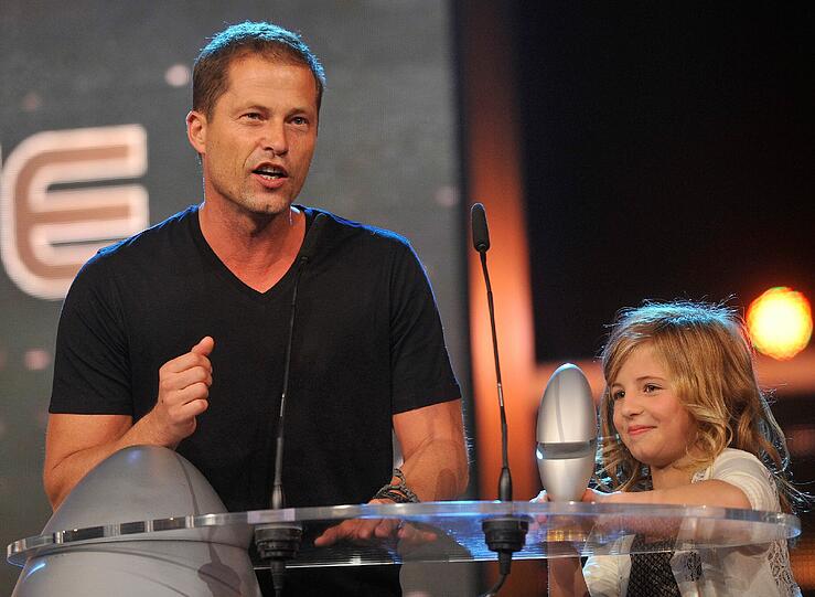 Til Schweiger mit seiner Tochter Emma. Im Sommer wird sie mit Mutter Dana in die USA ziehen.