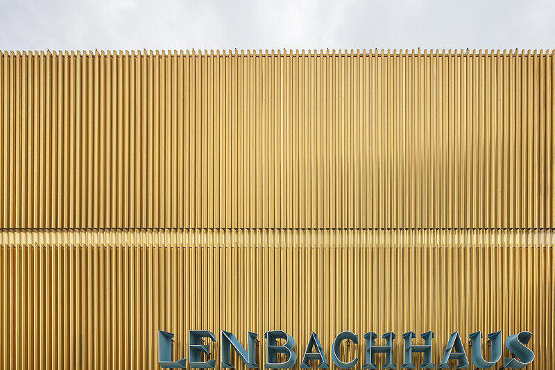 Ein Beispiel für Architekturfotografie: das Lenbachhaus.
