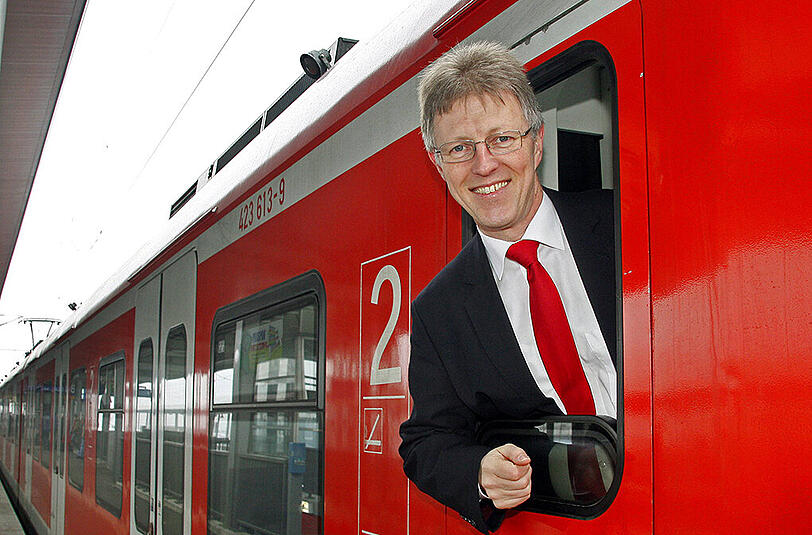 Bernhard Weisser war acht Jahre lang an der Spitze der Münchner S-Bahn.