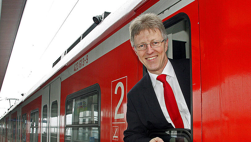 Bernhard Weisser war acht Jahre lang an der Spitze der Münchner S-Bahn.