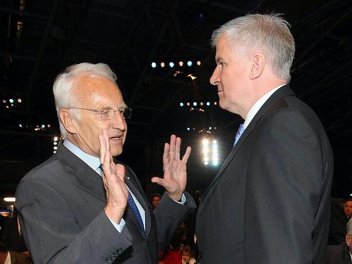 Edmund Stoiber und Horst Seehofer