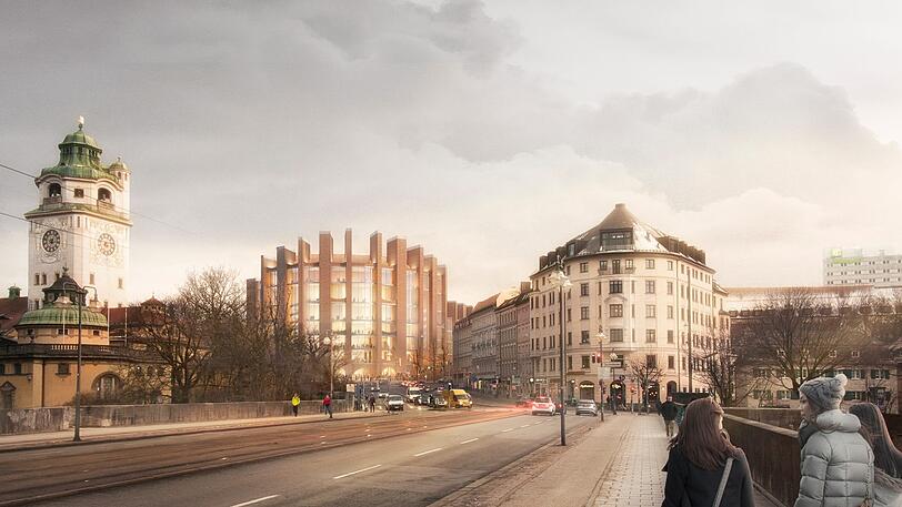Der Plan von Wulf Architekten für den Gasteig.