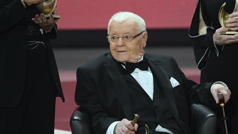 Manfred Uhlig während der 23. Verleihung des Medienpreises "Goldene Henne" im Jahr 2017. Manfred Uhlig während der 23. Verleihung des Medienpreises "Goldene Henne" im Jahr 2017.