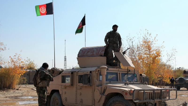 Afghanische Sicherheitskräfte. Afghanische Sicherheitskräfte.
