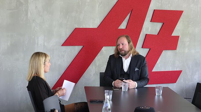 Anton Hofreiter im Gespräch mit AZ-Politik-Chefin Natalie Kettinger.