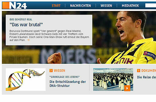 N24 sagt's mit einem kurzen  aber prägnanten Zitat "brutal"