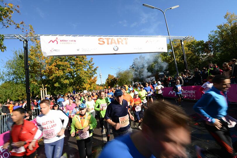Am Sonntag fand der "München Marathon" statt. Die besten Bilder!
