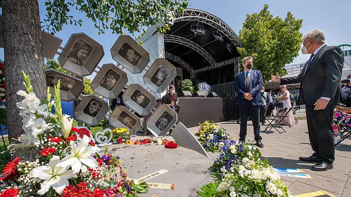Gedenken an Attentats-Opfer