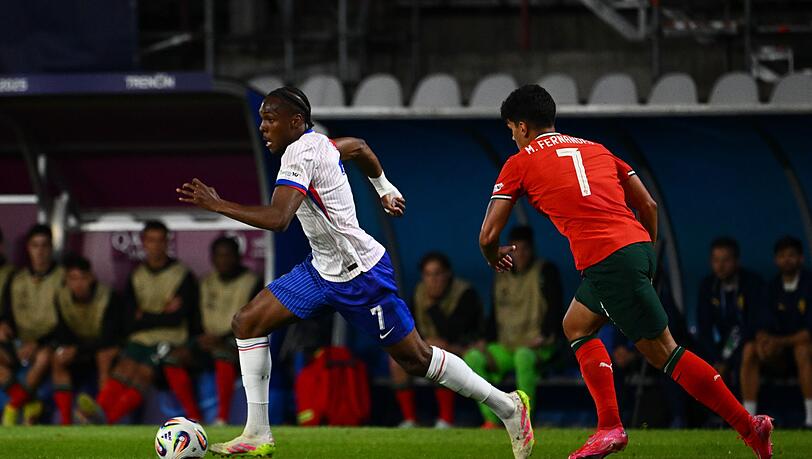 Mathys Tel spielt gerade bei der U21-EM.