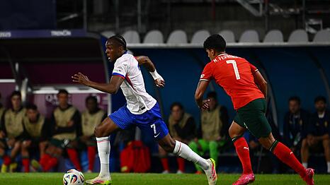 Mathys Tel spielt gerade bei der U21-EM.