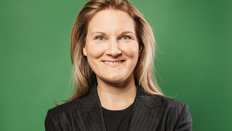 Die Gr&uuml;ne Leonie Lobinger ist Vorsitzende des Bezirksausschusses Neuhausen-Nymphenburg.