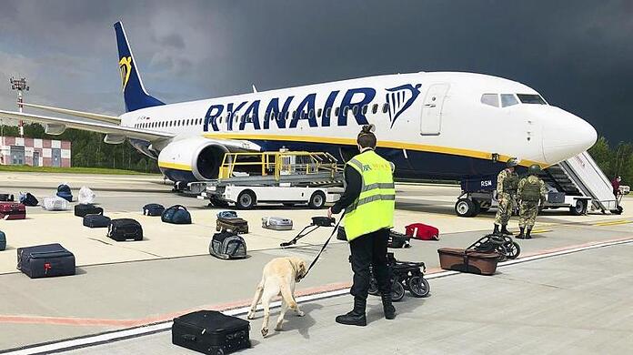 Belarus hat die Landung der Ryanair-Maschine erzwungen.