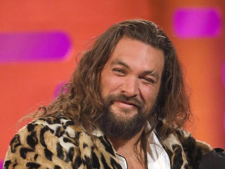 Jason Momoa ließ sich nicht zwei Mal bitten.