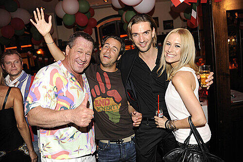 Hugo Bachmaier mit Michi Baier und Alena Gerber mit Max Wiedemann