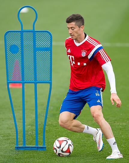Bilder vom FC Bayern aus dem Trainingslager in Doha.