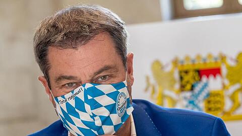CSU-Chef Markus Söder bekräftigt, dass er in Bayern bleiben möchte.
