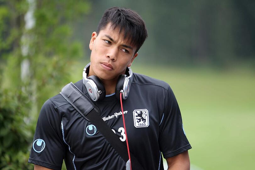 Ankunft der Löwen im Panorama Royal in Bad Häring. Hier logieren sie während des Trainingslagers in Bad Häring. Im Bild Bobby Wood.