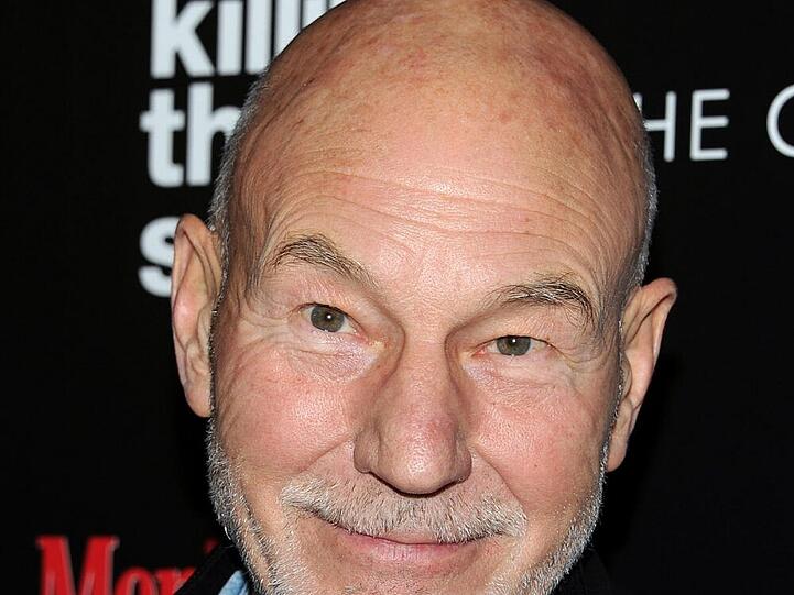 Sir Patrick Stewart bei der "Killing Them Softly"- Premiere