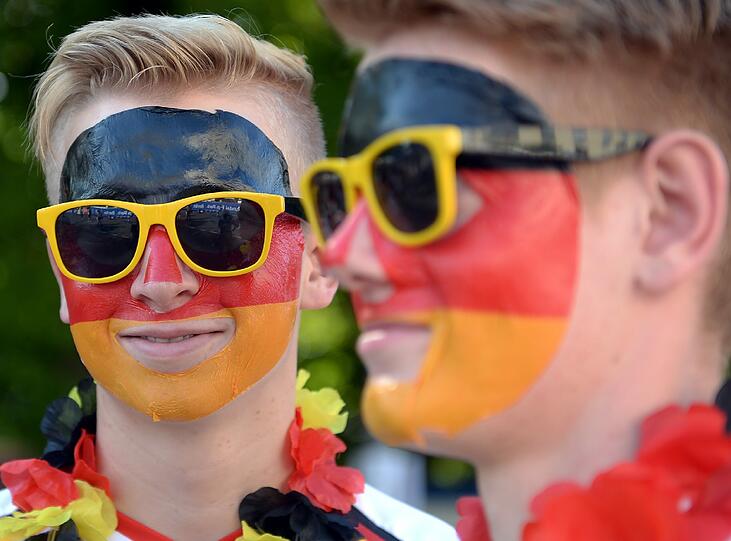 Die Bilder vom Public Viewing.