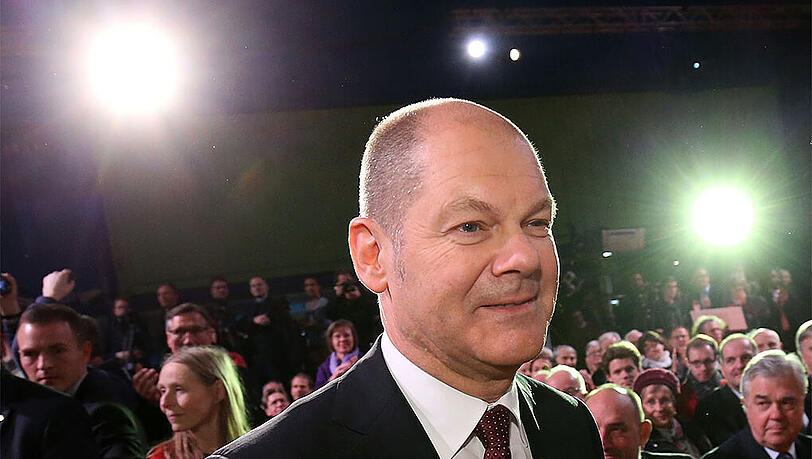 Olaf Scholz, Hamburgs Erster Bürgermeister und Spitzenkandidat der SPD, hofft bei der Wahl am Sonntag wieder die absoulute Mehrheit zu erringen. Olaf Scholz, Hamburgs Erster Bürgermeister und Spitzenkandidat der SPD, hofft bei der Wahl am Sonntag wieder die absoulute Mehrheit zu erringen.