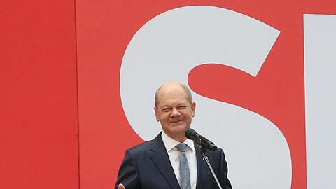 SPD-Kanzlerkandidat Olaf Scholz sieht für seine Partei einen "sichtbaren Auftrag" zur Regierungsbildung.