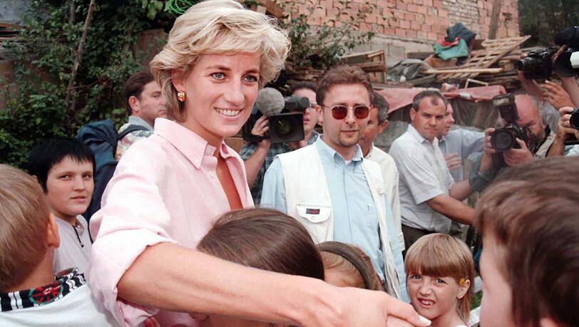 Drei Wochen vor ihrem Tod: Prinzessin Diana besuchte Sarajevo Drei Wochen vor ihrem Tod: Prinzessin Diana besuchte Sarajevo