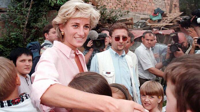 Drei Wochen vor ihrem Tod: Prinzessin Diana besuchte Sarajevo