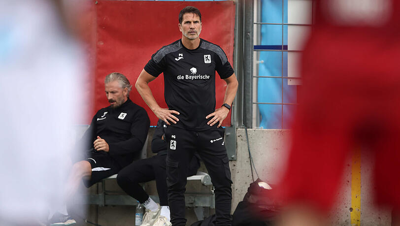 Trainer Patrick Glöckner steht beim TSV 1860 nach zwei Niederlagen bereits unter Druck.