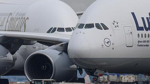 Trotz Zuw&auml;chsen bleibt der Frankfurter Flughafen weit von alten Rekorden entfernt.