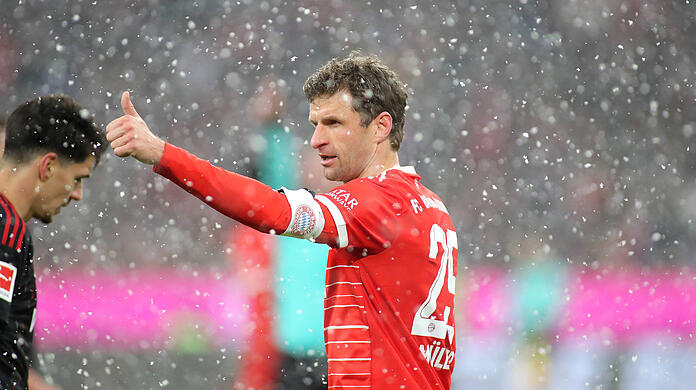 Thomas Müller zeigte gegen Union Berlin eine starke Leistung.