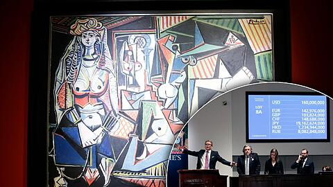 Pablo Picassos "Les femmes d'Alger" wurde in New York für knapp 180 Millionen Dollar versteigert.
