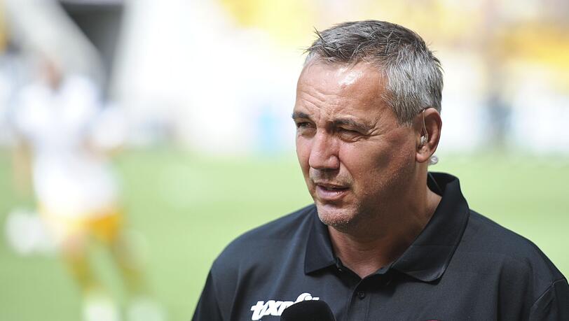 Ex-Trainer des TSV 1860 und von Dynamo Dresden: Peter Pacult.