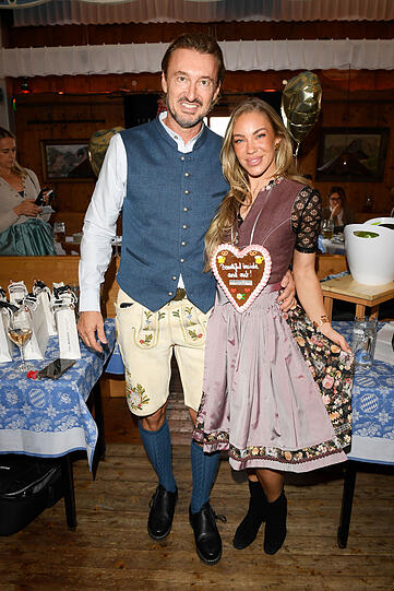 Clever-fit-Chef Alfred Enzensberger und Stephanie Davis