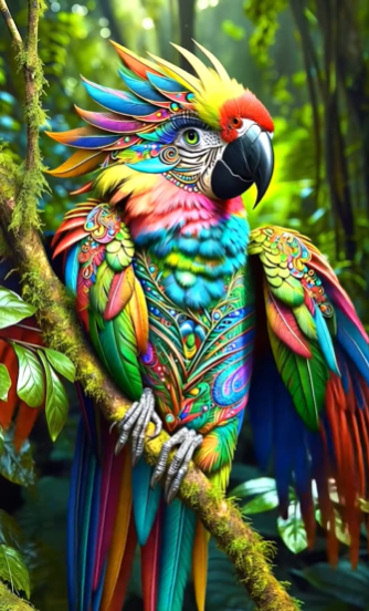 Der Paradiesvogel: So würde ein Dschungelcamp-Teilnehmer als Tier aussehen.