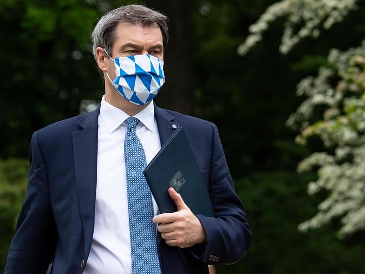 "Ich glaube schon, dass das eine Wirkung hat weit über Bayern hinaus", sagt Markus Söder.